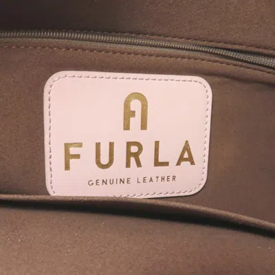 Pre-owned Furla Pink Leather Tote Bag ()