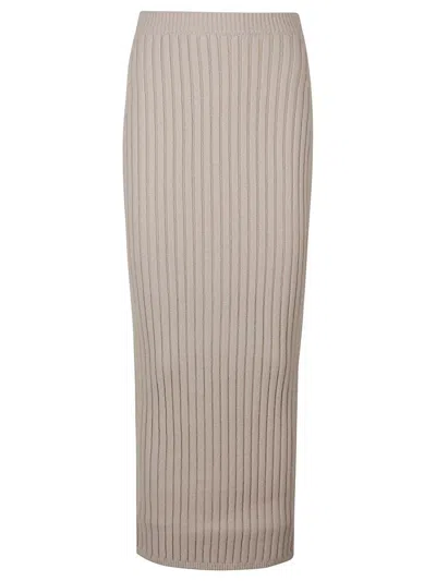 Max Mara Seta Wool And Cashmere Knit Skirt