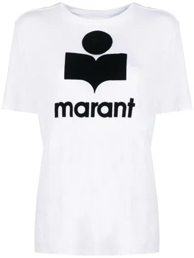 Isabel Marant Étoile Isabel Marant Etoile Logo Print Zewel Short-sleeve T-shirt