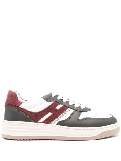 Hogan H630 Sneakers Contrasting Panels In Multi