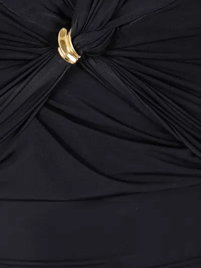 Elisabetta Franchi Down Shoulder Top