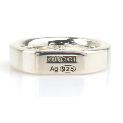 Pre-owned Gucci Silver Silver 925 Band Ring ()
