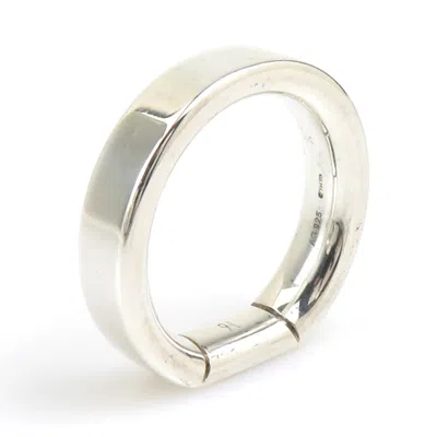 Pre-owned Gucci Silver Silver 925 Band Ring ()