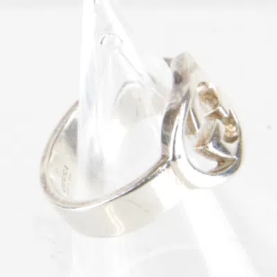 Pre-owned Gucci Silver Silver 925 Band Ring ()