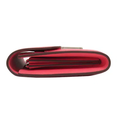 Pre-owned Hermes Pink Wallet (bi-fold) ()