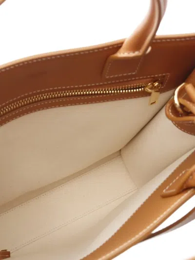 Pre-owned Celine 2010s Small Vertical Cabas Two-way Handbag In White