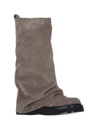 Attico Robin Combat Boots And Ankle Boots