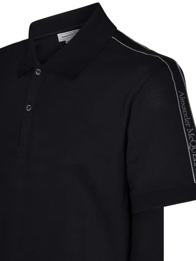 Alexander Mcqueen Organic Cotton Piquet Polo Shirt
