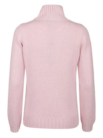 Aragona Turtleneck Cashmere Sweater In Brown