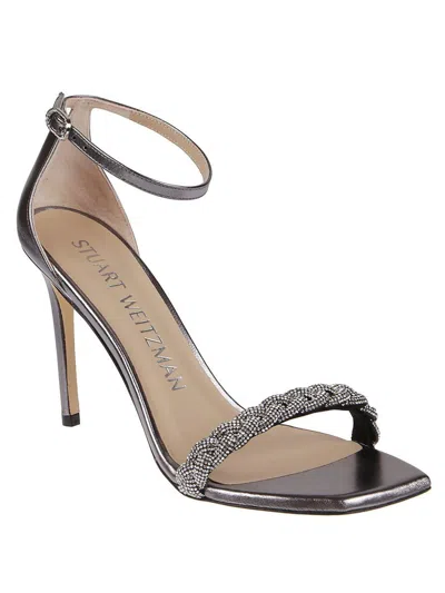 Stuart Weitzman Stu Nudistcurve Open Toe Sandals