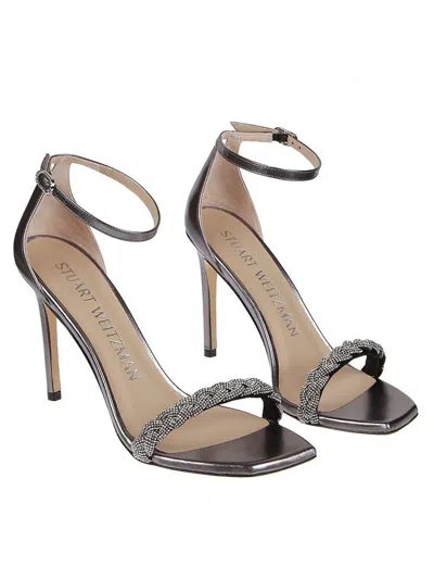 Stuart Weitzman Stu Nudistcurve Open Toe Sandals