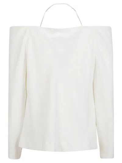 Iro Poani Off-shoulder Draped Blouse