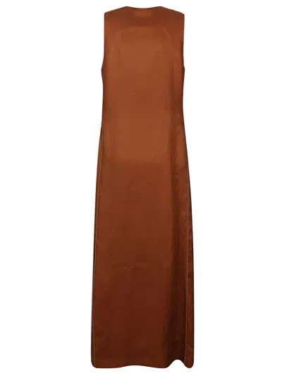 Max Mara Crewneck Belted Jacket
