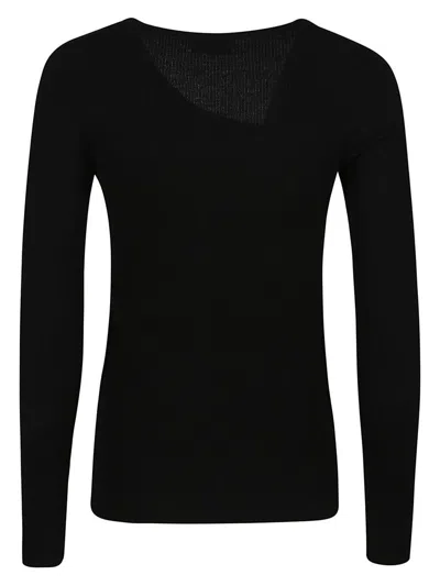 P.a.r.o.s.h . Asymmetric Neck Knit Sweater