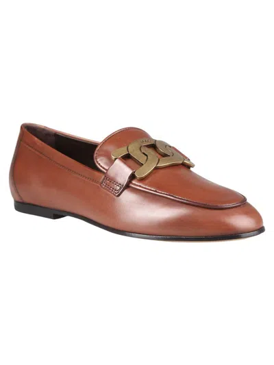 Tod's Moccasins Buckle Shoes