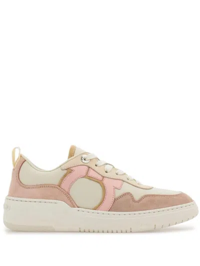 Ferragamo Gancini Lace-up Sneakers
