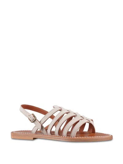 Kjacques K.jacques Homere Leather Flat Sandals