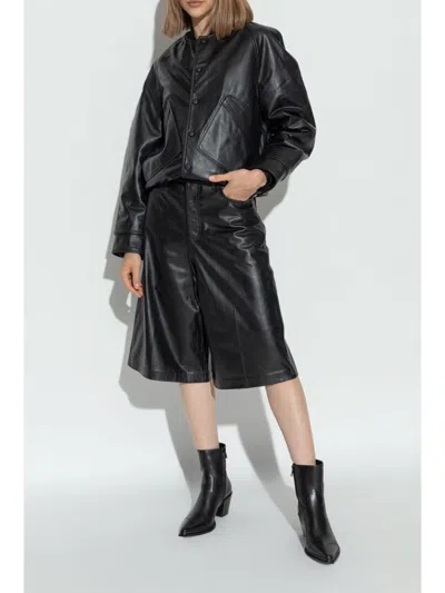 Jimmy Choo Black Leather Boots