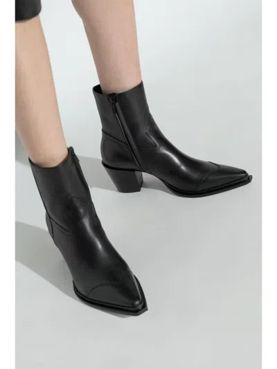 Jimmy Choo Black Leather Boots