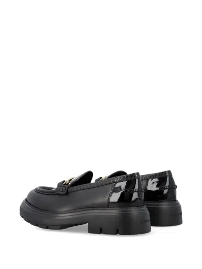 Ferragamo Maryan Chunky Sole Loafers With Gold-tone Hardware