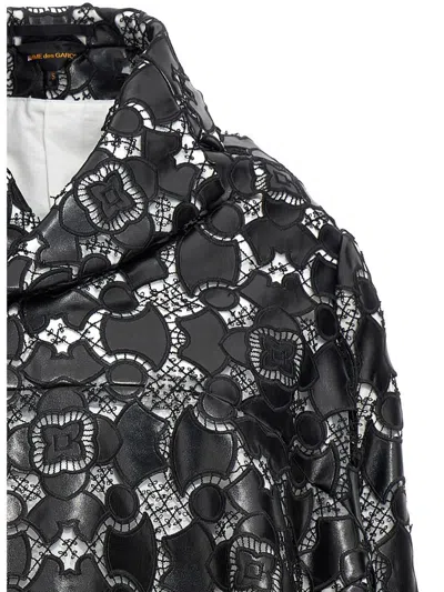 Comme Des Garçons Lace Detailed Jacket