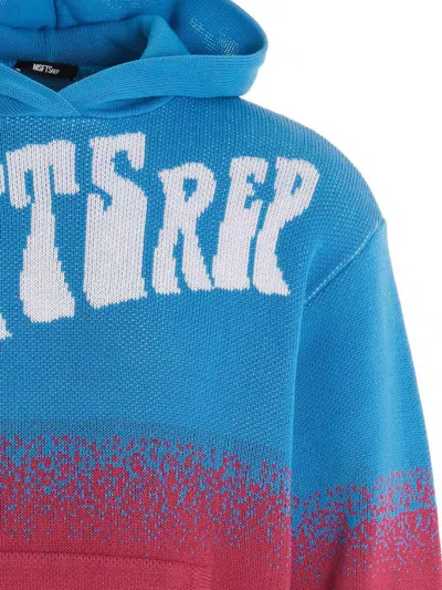 Msftsrep Logo-knit Graphic-pattern Cotton Hoody In Multi