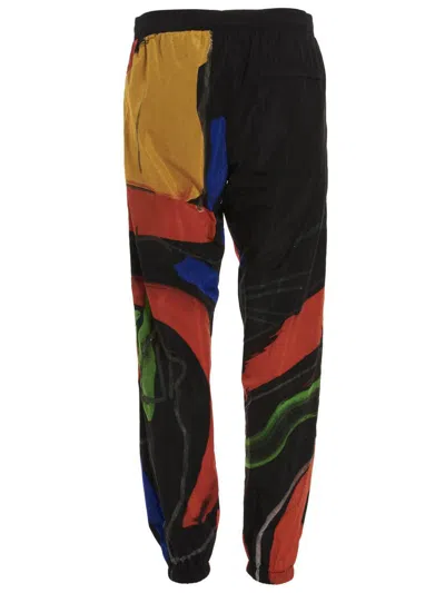Moschino Abstract Pattern Lightweight Joggers With Elastic Waistband