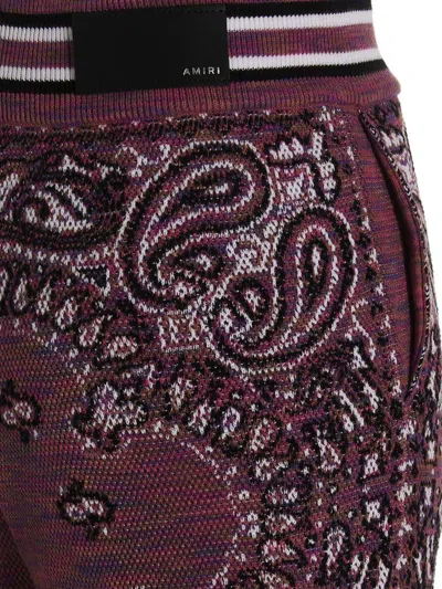 Amiri 'space Dye Bandana' Joggers In Multi