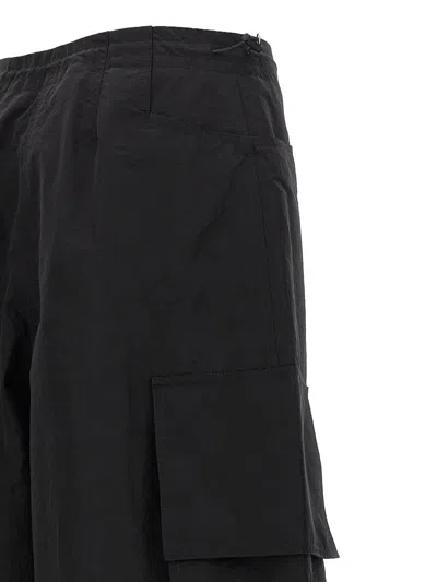Palm Angels Wide-leg Nylon Parachute Pants With Adjustable Cuffs