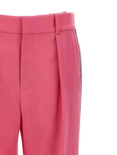 Area 'embellished Crystal' Wide Leg Trousers