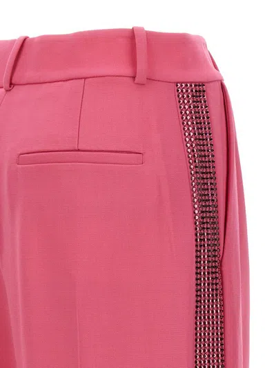 Area 'embellished Crystal' Wide Leg Trousers