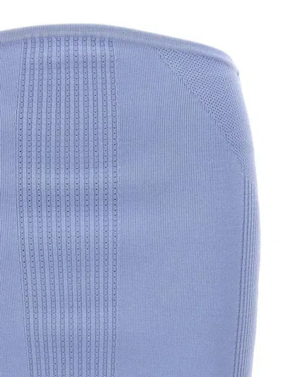 Herve Leger Hervé Léger Mix Zipped Knitted Skirt
