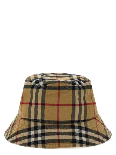 Burberry Men Bucket Hat Check