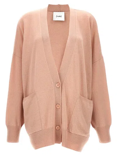 Nude Oversize Cardigan