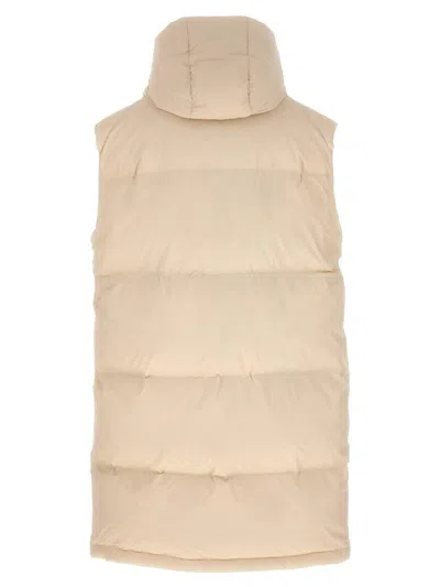 Yves Salomon Long Pile Insert Vest Gilet