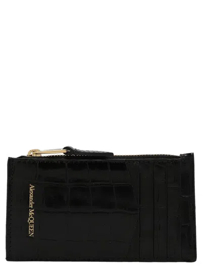 Alexander Mcqueen 'skull' Card Holder