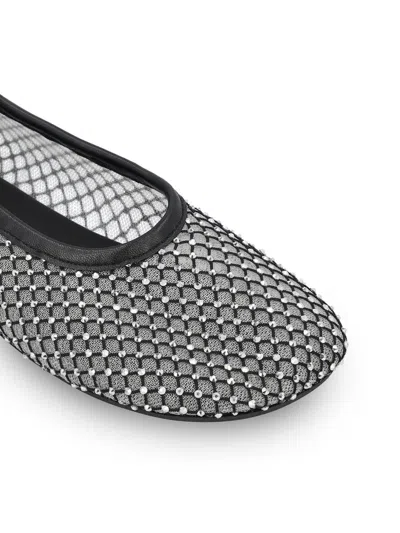 Alohas Mesh Upper Ballerinas With Shimmering Embellishments