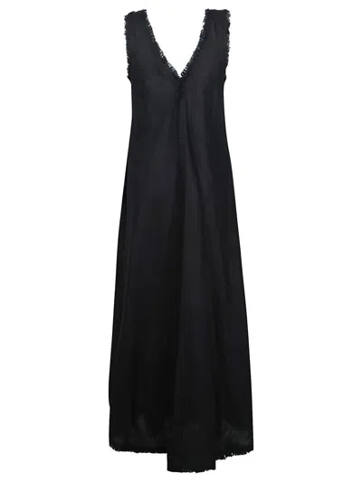 P.a.r.o.s.h Parosh Fringe Edge Maxi Dress