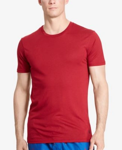 Polo Ralph Lauren Men&#039;s Supreme Comfort Sleep Shirt In Avenue Red