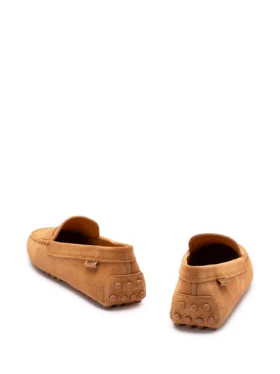 Tod's Logo-debossed Suede Loafers