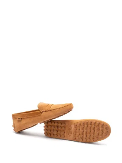 Tod's Logo-debossed Suede Loafers