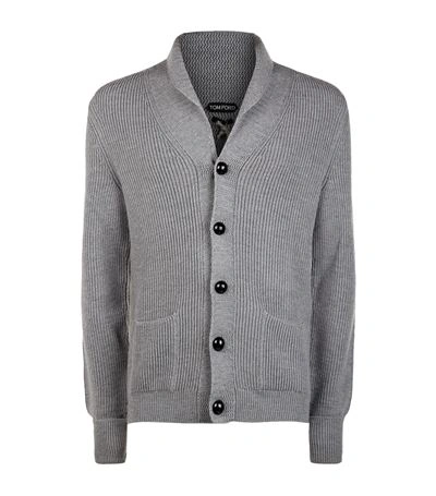 Shop Tom Ford Chunky Ribbed Steve Mcqueen Cardigan