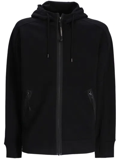 C.p. Company C.p.company Diagonal Raised Fleece Full Zip Hooded Sweatshirt