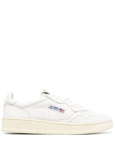 Autry Low-top Sneakers With Smooth Leather Upper And Perforated Detailing