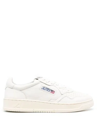 Autry Low-top Sneakers With Smooth Leather Upper And Perforated Detailing