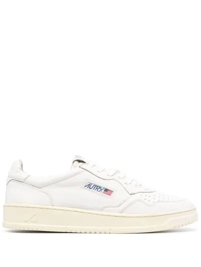 Autry Low-top Sneakers With Smooth Leather Upper And Perforated Detailing
