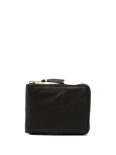Comme Des Garçons Calfskin Coin Purse Gold-tone Hardware