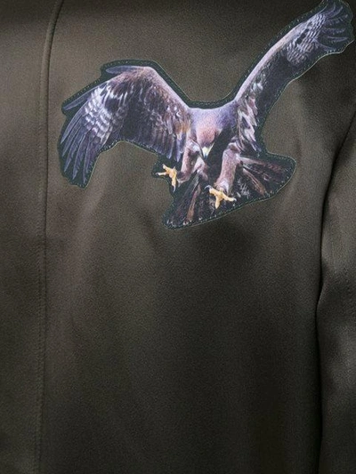 Shop Neil Barrett Eagle Patch Bomber Jacket