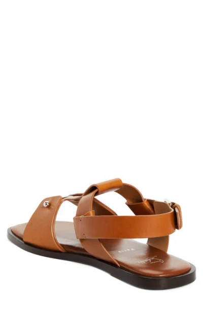 Christian Louboutin Chambeliss Strappy Open-toe Sandals In Brown