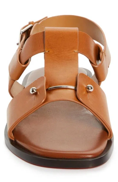 Christian Louboutin Chambeliss Strappy Open-toe Sandals In Brown